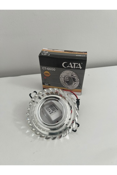 GenelTedarik CATA DEKORATİF CAM SPOT LEDLİ 3W (GARDENYA)