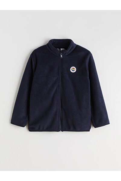 LC Waikiki Kids Lacivert Fenerbahçe Baskılı Erkek Çocuk Hırka