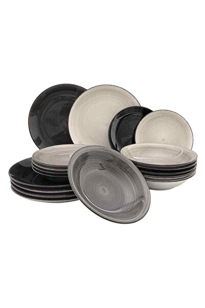 Tavola Zanzibar dining plate set 18 pcs