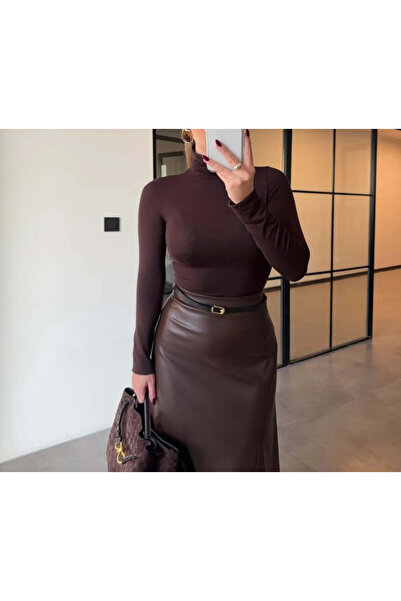 Butik Dik yaka transparan bluz