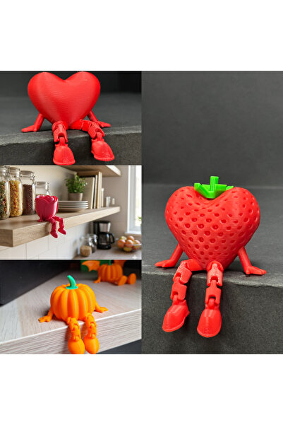 Akgün's 4'lü Sallanan Ayaklı Figür Seti