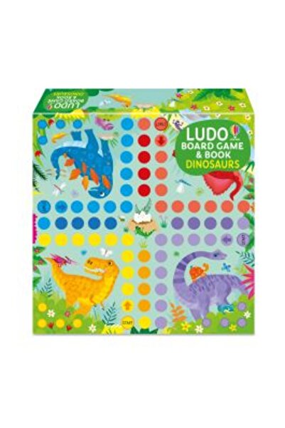 Usborne Ludo Board Game Dinosaurs