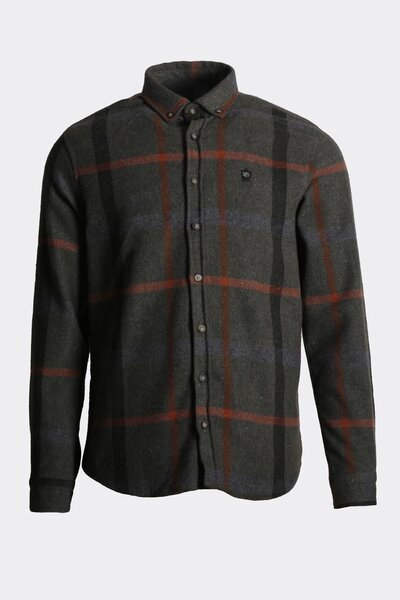 NCS Men's Winter Lumberjack Shirt Khaki 7205