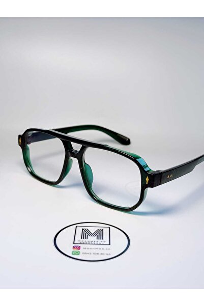 MOONMEE SEPRAS BLUE BLOCK - Unisex Güneş Gözlüğü Yeşil UV400 Korumalı