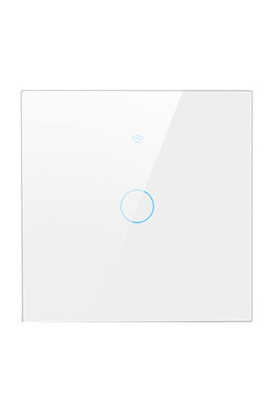 TUYA Intrerupator inteligent cu touch Tuya, Life Smart, Wi-Fi, cu sau fara nul, 1 canal ALB @SmartWiz