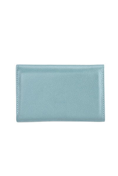 MFT Leather Design Genuine Leather Wallet – Grande 2628 Ice Blue
