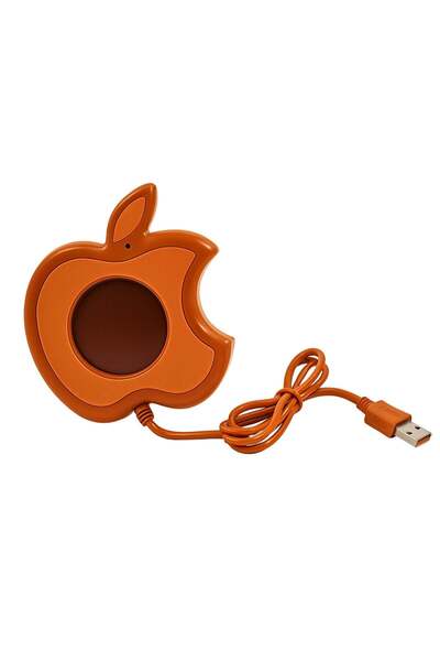 China USB Apple-shaped Heating Plate (Bitten Design)