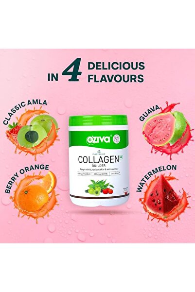 OZIVA Plant-Based Collagen Builder (Watermelon, 250 g)