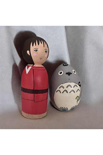 pinaart دمية بيجدول مصنوعة يدويًا، شخصيات هاياو ميازاكي، توتورو