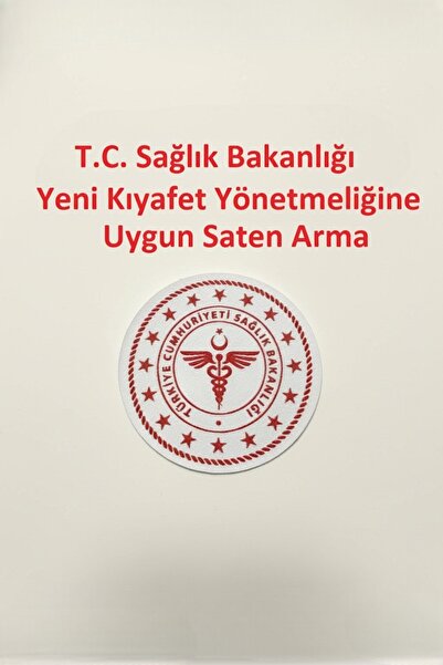 Nur Medikal Giyim Satin Scrubs Coat Suitable for the New Clothing Regulation of the Ministry of Health