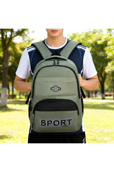 Generic New Urban Simple Leisure Double-Shoulder Bag with Letter Print, Suitable for College Students