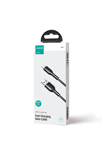 TelcoMag Joyroom (A26-AL3) » Cablu date și încărcător, USB la Lightning, 3A, ...