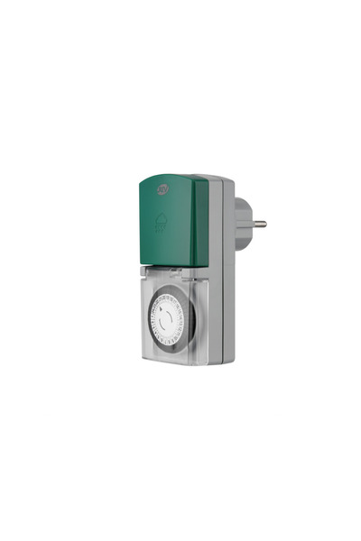 Rev Mechanically programmable socket for outdoor use, IP44