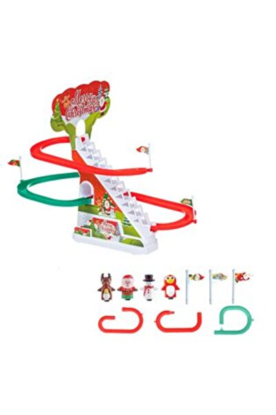 Craciun Table Toy Slide with 4 Figures