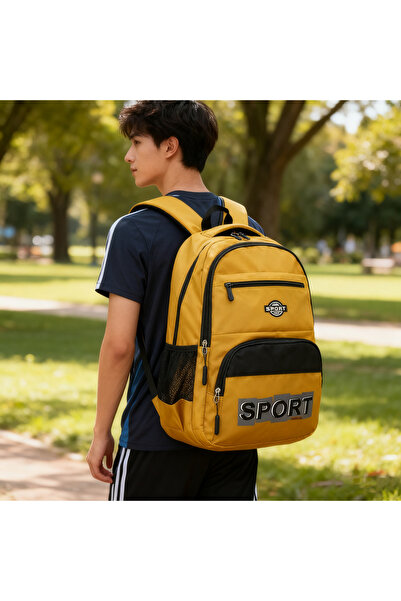 Generic New Urban Simple Leisure Double-Shoulder Bag with Letter Print, Suitable for College Students