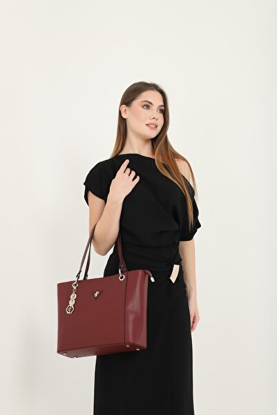 Silver Polo Silver & Polo Bordo Sp1176 Women's Shoulder Bag