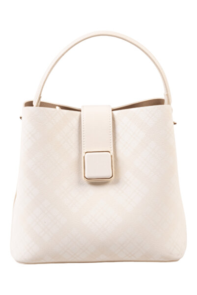 Guja Ac25Yg687 Women's Soft Leather Medium Size Three Compartment Handbag