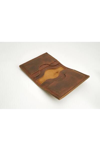 NUBLADO 100% PIELE AUTENTICA DESIGN MINIMALIST FĂCUT LA MÂNĂ PORTOFEL BIFOLD ...