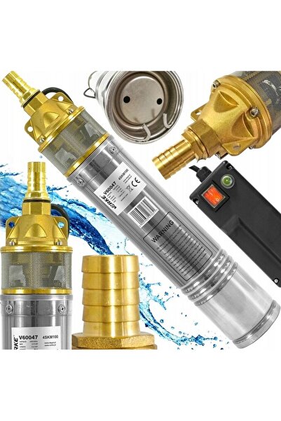 VERKE Pompa apa curata, de adancime, 750W, 4SKM100, bobinaj cupru,