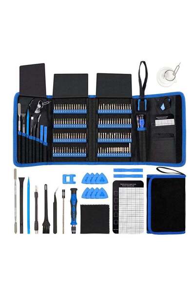 Arabest Mini Precision Screwdriver Set,142-Piece Electronics Screwdriver,120 Bits Magnetic Repair Tool Kit