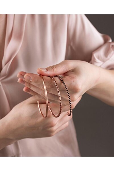 Sırlı Sepet 3'lü Ajda Model Bakır Bilezik Kampanyası