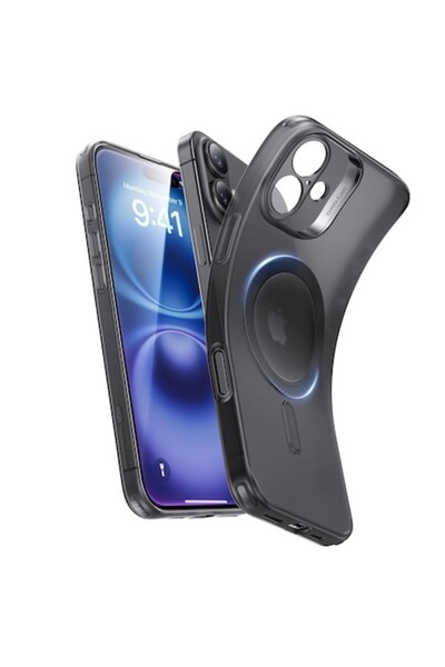 ESR Zero Clear Case compatible with Apple iPhone 16, MagSafe, Frosted Black