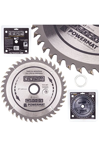 Powermat Disc circular pentru lemn, 160 x 20, 40 dinti, vidia,