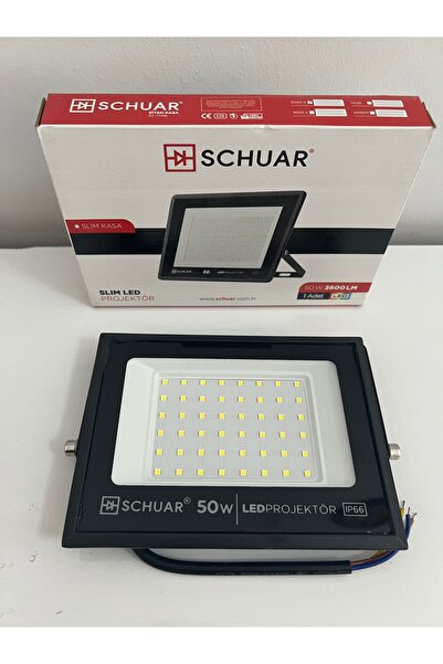 genelart SCHUAR SLİM LED PROJEKTÖR 50W 3600LM