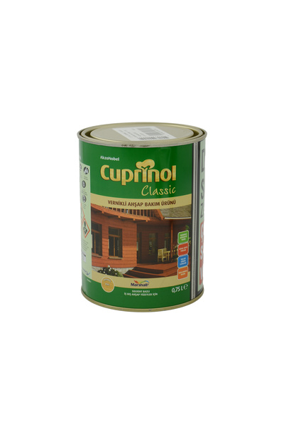 Marshall Cuprinol Şeffaf Klasik Vernikli Ahşap Bakım Ürünü 0,75 Lt