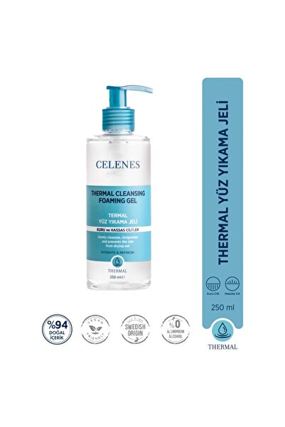 Celenes Thermal Kuru Ve Hassas Ciltler 250 ml Temizleme Jeli