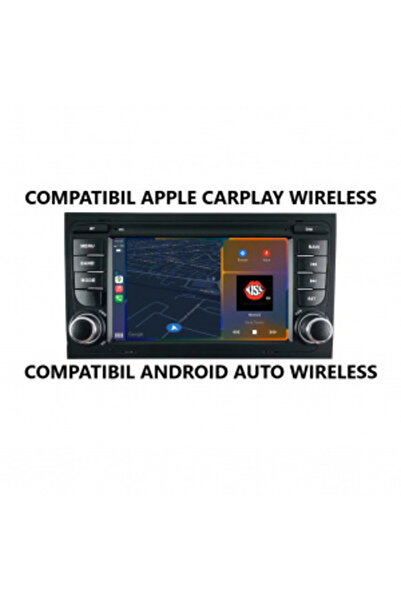NAVI-ABC Dedicated Navigation for Audi A4 B6 (2000-2004) - 7" Android, 4GB RAM, 64GB, Octa-Core, 4G