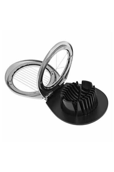 Kinghoff Egg cutter 11.5x10 cm, black
