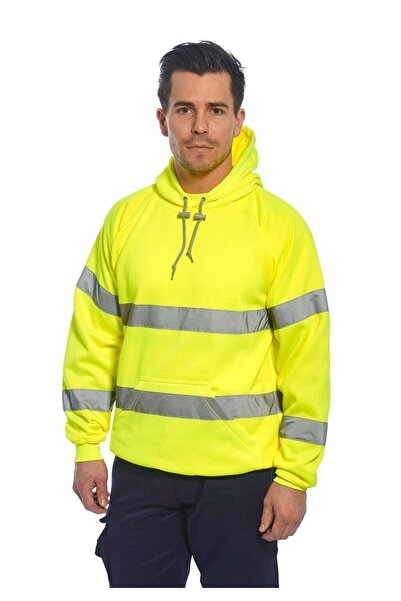 PORTWEST Jachetă cu glugă vizibilitate - B304 M Galben