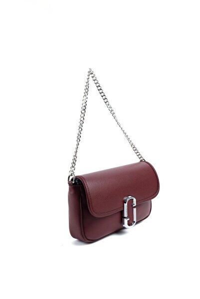 Silver Polo Silver & Polo Burgundy Sp1171 Women's Shoulder Bag