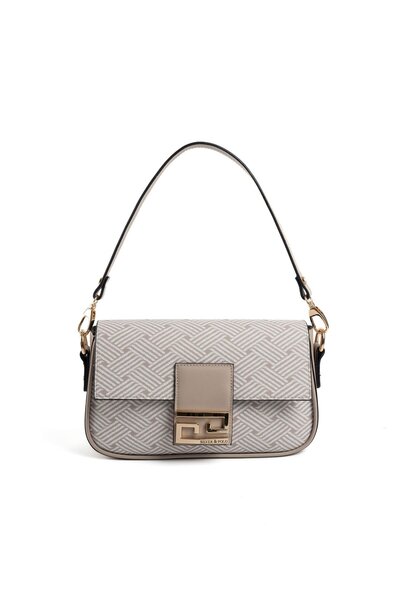 Silver Polo Γυναικεία τσάντα ώμου Beige - Sand SP1179