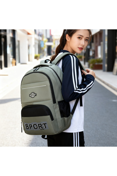 Generic New Urban Simple Leisure Double-Shoulder Bag with Letter Print, Suitable for College Students