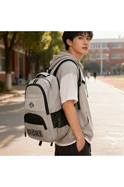 Generic New Urban Simple Leisure Double-Shoulder Bag with Letter Print, Suitable for College Students