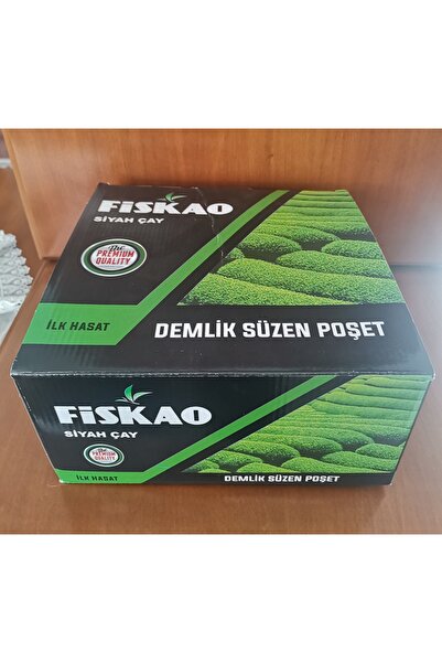 Fiskao DEMLİK SÜZEN POŞET ( 16 Gr'lık Poşetlrede, 50 Ad.. 800 Gr'lık kutu)