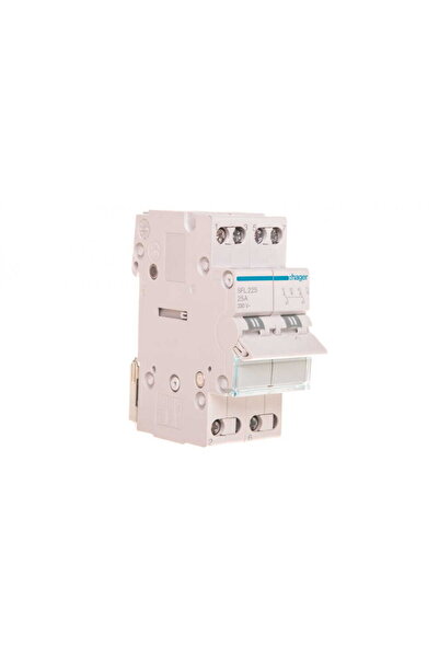Hager Polo Întrerupător modular I-II 25A 2P SFL225