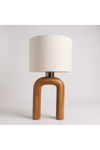 Cristalin Aydınlatma Diego Natural Wooden Lampshade