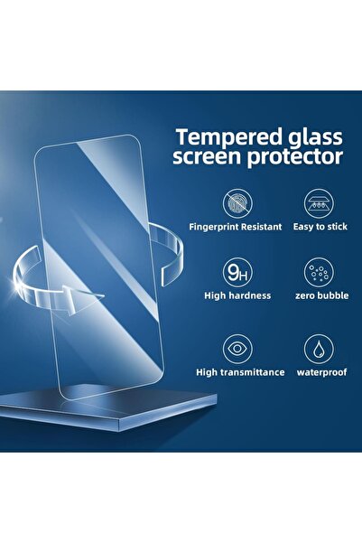 SKYDDAR INNOVATION Film for iPhone 15 Plus / 15 Pro Max / 16 Plus, 9H Protection, 0.3mm, set sticker, Transparent