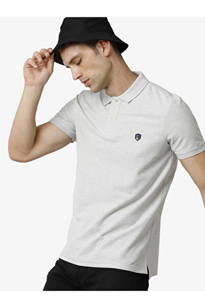 FERVORO By Styli Men Plain White Cotton Polo
