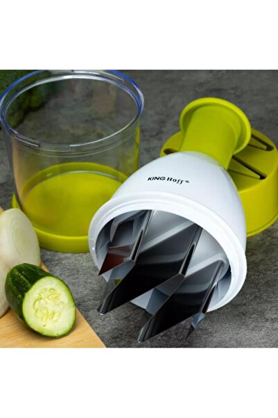 Kinghoff Manual chopper for fruits and vegetables, 700 ml,