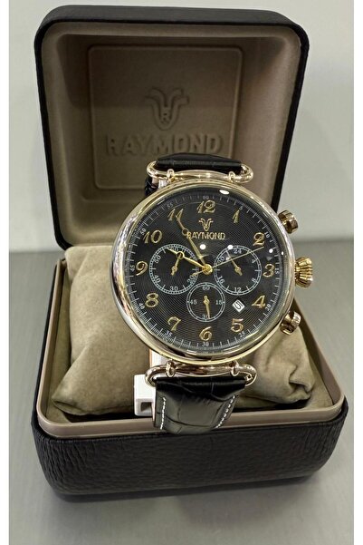 Raymond Leather Men's Wristwatch