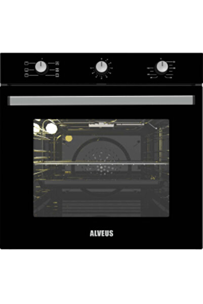 Alveus Mfa 614 Siyah Turbo Ankastre Fırın
