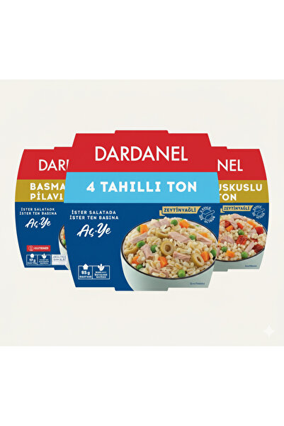 Dardanel 3 lü ( Basmati-Tahıllı-Kuskuslu)