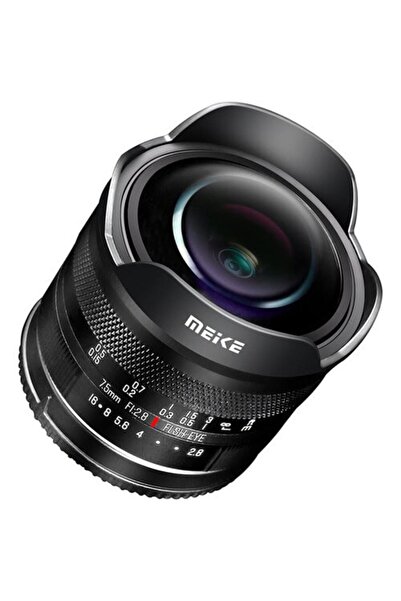 Meike Obiectiv manual Fisheye de 7,5 mm F2,8 Aps-C MK-07528CFMF-X