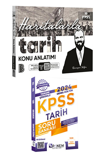 Panem Yayınları Benim Hocam Yayınları Ramazan Yetgin 2026 KPSS-AGS Haritalarl...