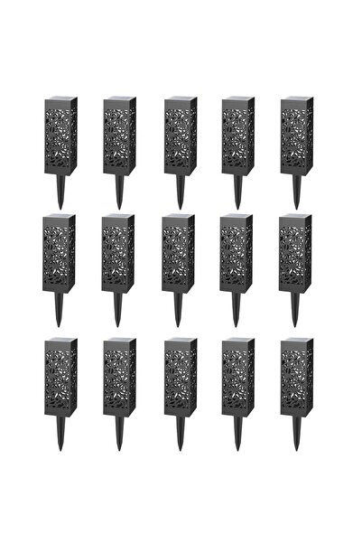 LEDIGANT Set 15 lampi solare LED felinar grădină, 30.2 cm, 0.2W, 600mAh, alb ...