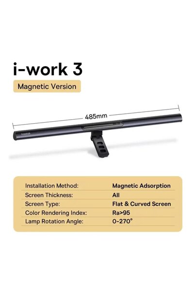 Baseus Magnetic Screen Lamp for Desk and Reading